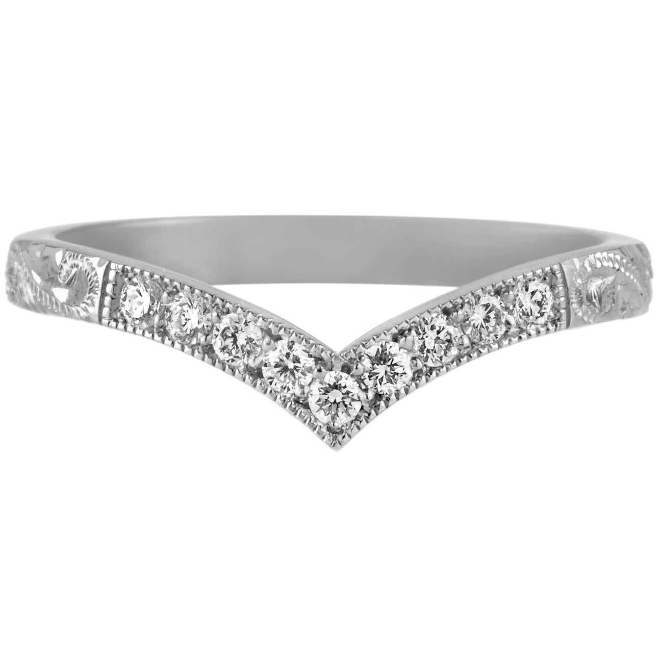 Wishbone on sale ring platinum