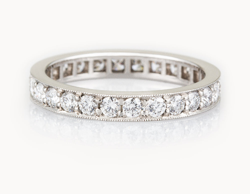 White Gold Wedding Rings for Women | London Victorian Ring Co UK – The ...