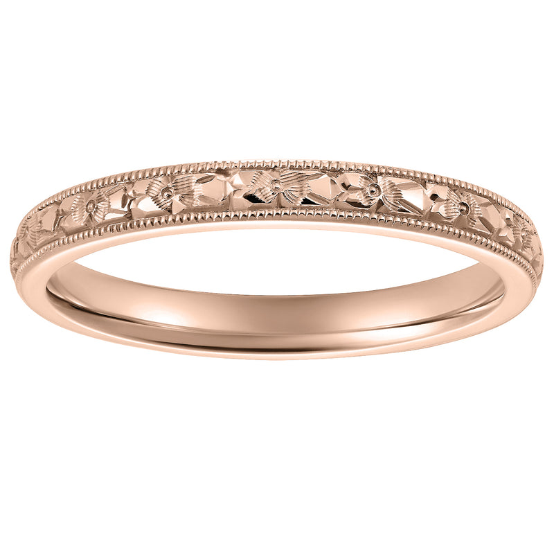 Vintage Diamond Vine Ring Rose Gold Cluster Ring Bridal Anniversary -  AmandaFineJewelry