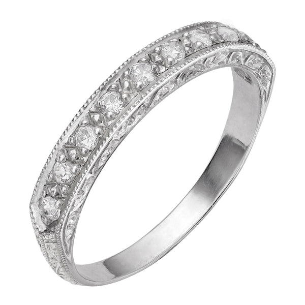 Vintage Wedding Rings | Diamond, Hand Engraved, Floral and Shaped – The ...